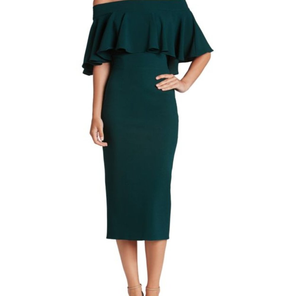 NWT Maggie Off-The-Shoulder Bodycon Dress